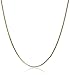 14k Yellow Gold Diamond-Cut Box Chain Necklace, 22"