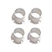 1A-NBY 4x Clutch Brake Pedal Shaft Bushing For 1997-2002 Dodge Ram 2500 4294639