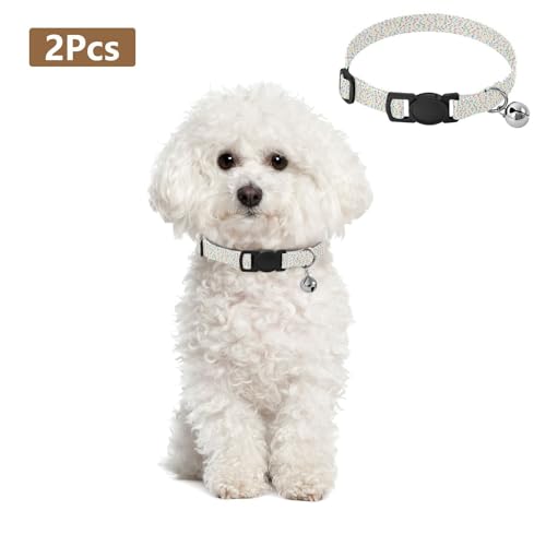 Collar Ajustable Suave para Perros y Gatos Pequeños miniatura 2