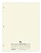 BookFactory Ledger Pad / 4 Column Accounting Ledger Columnar Analysis Pads - 8.5'' x 11'', 50 Pages, Notepad Portrait Format (Made in USA)