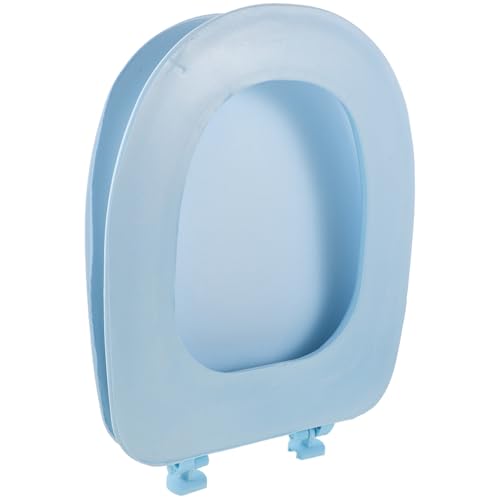 MAGICLULU Sedile del Water in Schiuma Morbida Rimovibile, Copriwater Coperchio Resistente e Facile da Pulire, Adatto per Uso Domestico e Bagno, Installazione Semplice e Stile Stile Casuale