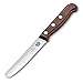 Produktbild Victorinox Wood Tomaten- und Tafelmesser, 11 cm, Ergonomischer Holzgriff und Wellenschliff, Rostfreie Stahlklinge, Modifiziertes Ahornholz