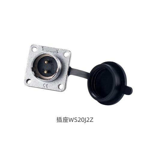 Conector WS20 2 pines macho para proyectos de iluminación de terrazas 3
