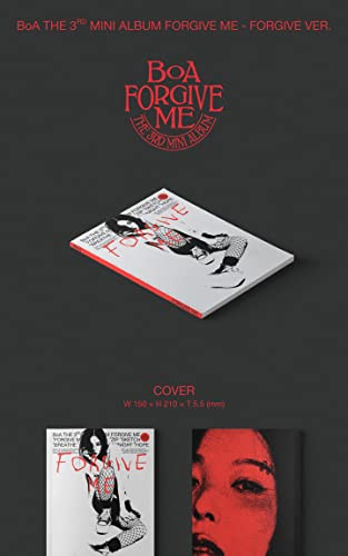 BOA Forgive Me 3rd Mini Album CD+ポスター+ブックレット+フレーム写真+折りたたみ式ポスター+フォトカード+トラッキング(Forgive Version) [2]