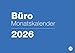 Produktbild Büro Monatsplaner 2026: Praktischer Wandplaner mit großer Monatsübersicht. Wandkalender DIN A4. Büro-Kalender mit Notizfeld und Schulferien. (Bürokalender Heye)