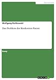  Das Problem der Konkreten Poesie