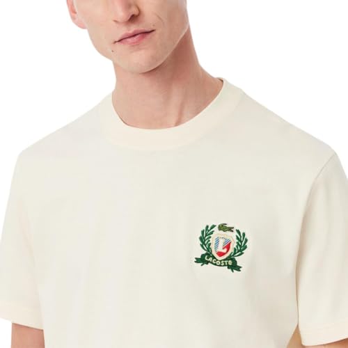 Lacoste Men's Classic Fit Made in France Graphic T-Shirt, Brown, X-Large2