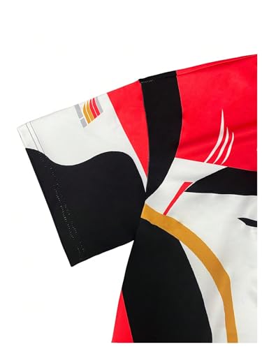 Women's Jersey Shirts Graphic Color Block Racing T Shirt Short Sleeve Crewneck Preppy Tee Tops Vintage Y2K Clothes3