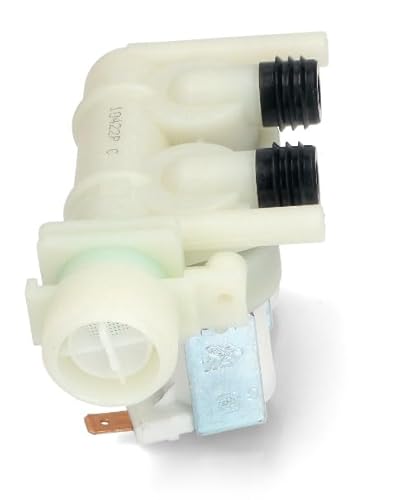 BSSTORE Magnetventil für Waschmaschine 2 Wege 180° kompatibel mit verschiedenen Marken und Modellen entspricht 908092000950