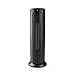 Nedis - Termoventilatore WLAN Smart Turm - Termostato - 1200 e 2000 W - Controllo con app o tasti - Comandi vocali - Nero