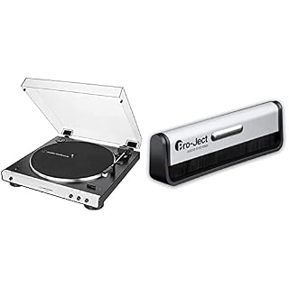 Audio-Technica LP60XBT Platine Vinyle sans Fil À ENTRAÎNEMENT par Courroie Automatique – Blanc & Pro-Ject Brush IT… - Les Beatles, Paul McCartney, John Lennon, RIngo Starr, George Harrison