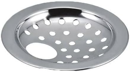 COATS Stainless Steel Drain Strainer Cover Jali with hole for Kitchen Sink, Bathroom, Wash Basin, Washing Machine | Floor Stainless Steel Jali with Chrome Finish - Silver /5-inch