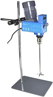 Electric Overhead Stirrer Mixer 2000RPM Digital Lab Mixer Blender Variable Speed Electric Overhead Mixer 20L 110V XZBELEC (Overhead Stirrer)