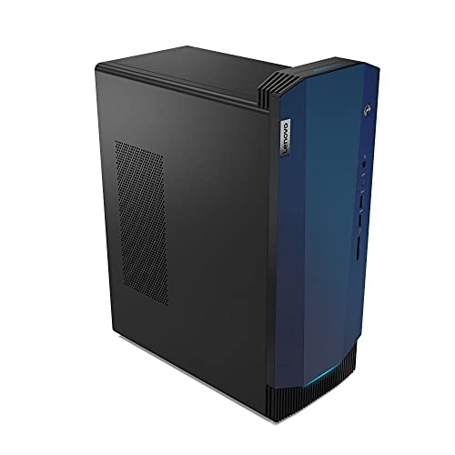 Lenovo IdeaCentre Gaming 5 Desktop-PC (AMD Ryzen 5 5600G, 16GB RAM, 512GB SSD, NVIDIA GeForce GTX 1660 SUPER, WiFi, Windows 11 Home) schwarz inkl. schwarzer Tastatur + Maus