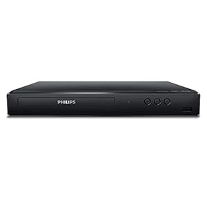 Certified RENEWED Philips BDP1502 Blu-Ray Disc / DVD Player with DVD Video upscaling to HD