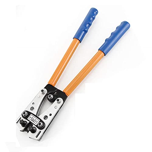 Youyijia Rohrkabelschuh Zange 6-50mm² Crimpzangen Kabelschuhe Selbsteinstellende Ratschen Batteriekabelschuh Crimpzangen Mit Zange Crimpzange 16mm2 Manuelle Kaltpress-anschlusszange 50mm2 Für Kabelsch Cover