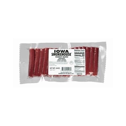 Iowa Smokehouse & Preferred Wholesale 125403 24 oz 40 Count Original Market Blend Meat Stick