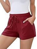 Pantalón con suave cintura elástica:Pantalón con bolsillos.