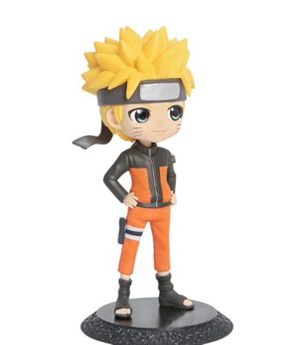 Image of Anime Cartoon Character Q Posket Action Figure | Limited Edition | Attractive Lightweight Durable Toy Figures for Home Decors Office Desk and Study Table (Naruto)