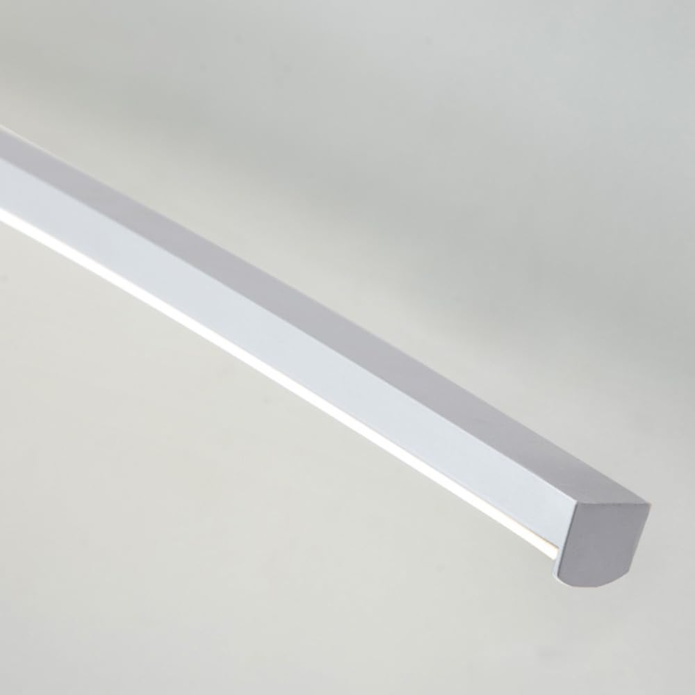 XINYASEE Lampe frontale LED pour miroir, lampe miroir moderne pour salle de bain, applique murale pour chambre à coucher et salle de séjour 20-25W lumière tri-couleur ajustable (Blanc, 80CM)
