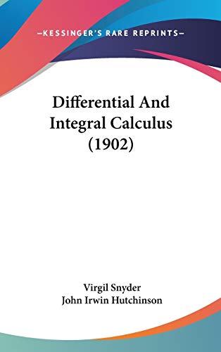 Differential and Integral Calculus (1902) view 2