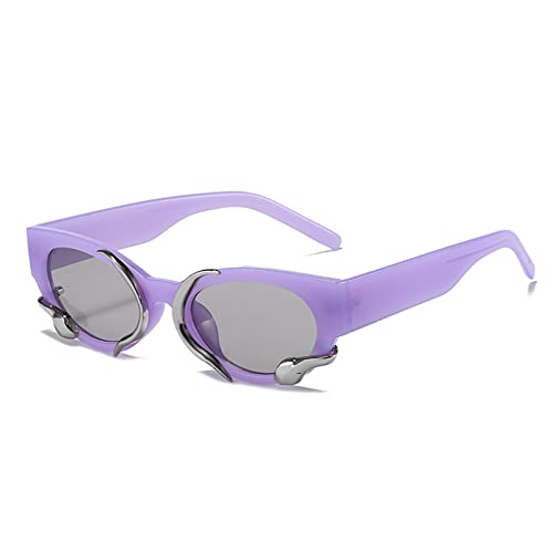 Lunettes de soleil femmes verres grand angle et accessoires incrustés en diamant mode