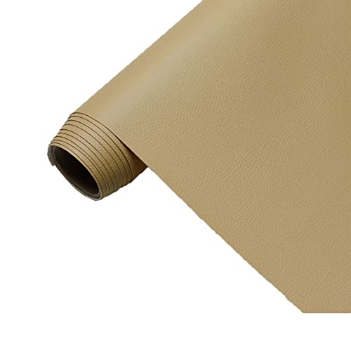 Similicuir kaki 160x500 cm antitache pour rénover un revêtement de chaise usé