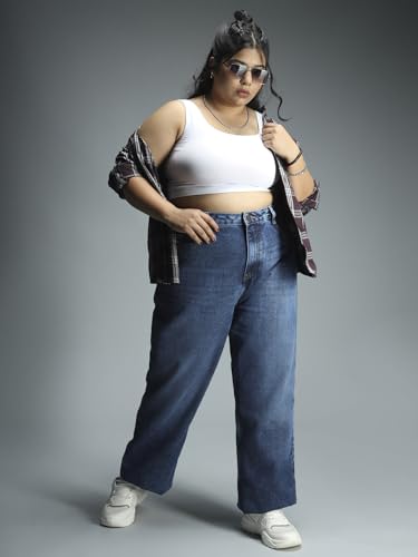 Image of HIGH Star Women's Regular Fit Mid Rise Jeans