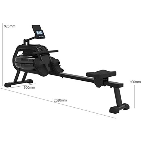 Image of Water Resistance Rowing Machine Home Use Simulate Underwater Sound Indoor Rower Foldable Rowing Machine APP Intelligent Control with LCD Display Display Time Speed Distance Calories Etc