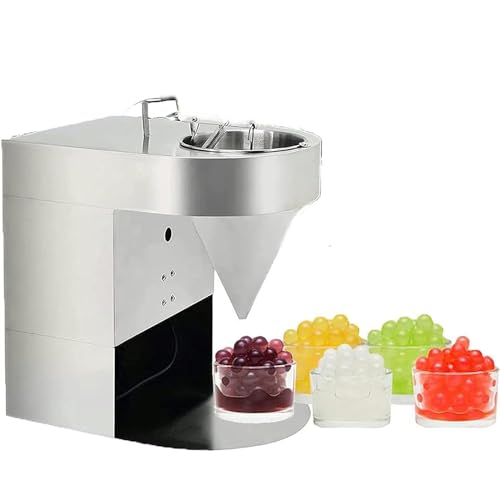 CGLYYDS Comercial 50 kg/h Popping Boba Pearl Maker,Bola de Perlas de Tapioca Bola de Taro Bola de Mandioca Máquina para Hacer estallidos Boba Pearl Machine,Tea Pearl Maker Popping Boba ing Tool