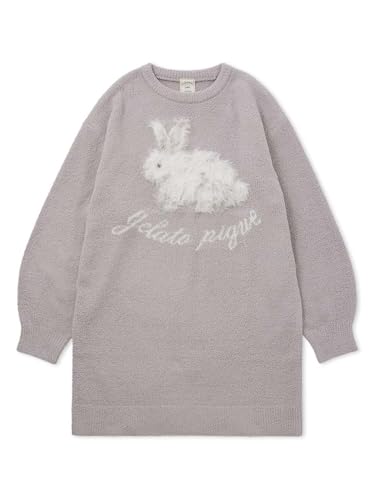 ジェラピケ　ホットスムーズィーワイドリブワンピース　新品 gelato pique（ジェラートピケ）の「ホットスムーズィー