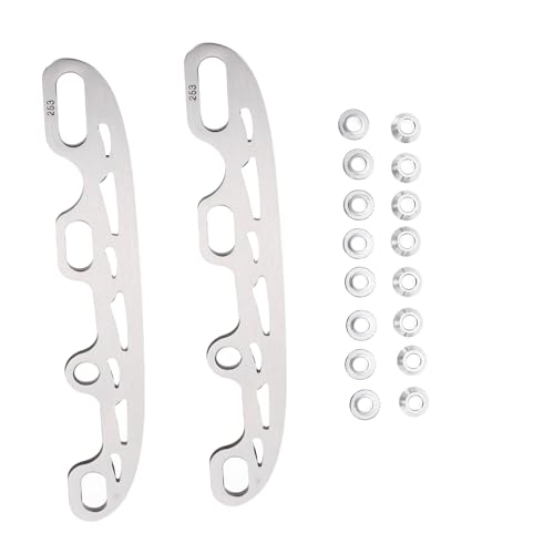 BELLIFFY �X�P�[�g�p�����u���[�h ���^���X�P�[�g�u���[�h �X�e�����X�X�`�[���� 253mm �V���o�[ �y�ʐ݌v �������\����