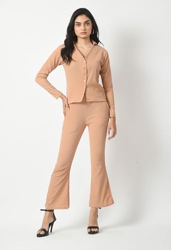Image of PEACH CASUAL CO-ORD SET