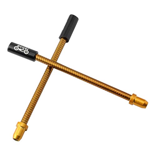 Tongina 2 Lote De Freio Noodle Bike V Freio Noodle Pinça De Cotovelo Para Mountain Road Bike - Ouro