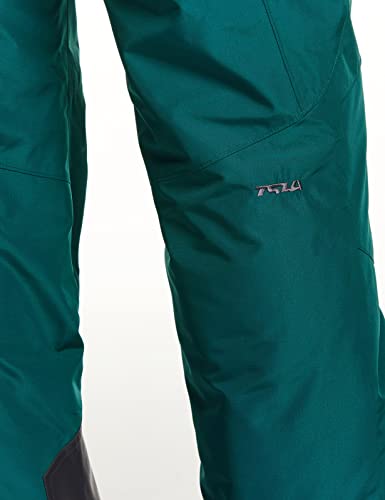 Tsla Men's Winter Snow Pants, Waterproof Insulated Ski Pants, Ripstop Windproof Snowboard Bottoms, Basic Snow Bottom Green, X-Large #TOP6