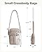 BAGSMART Small Crossbody Bags for Women, Mini Cell Phone Crossbody Purse for Travel, Puffer Women Wallet Handbags with RFID Blocking Card Slots