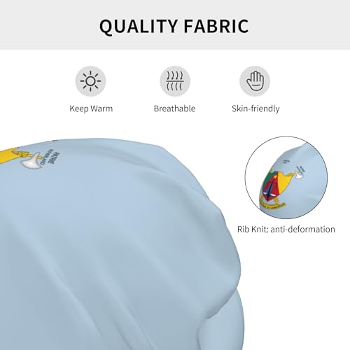 National Emblem of Cameroon Children Hip Hop Knitted Hat Kids Elastic Leisure Knit Cap Warm Sleep Beanies Black3