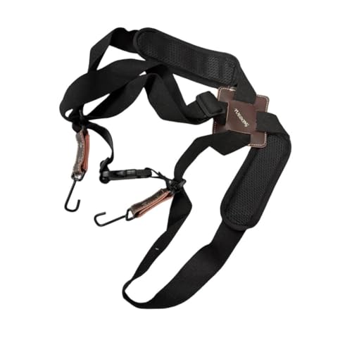 Miniatura 3 de Amagogo Correa De Hombro Acolchada, Correa Ajustable, Correa Para Batería De Instrumento De Percusión, Arnés De Hombro Para Batería Negro, Los Niños Usan