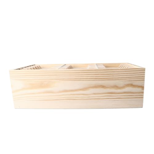 Organisateur de bureau durable en bois avec 24 compartiments pour accessoires - 4