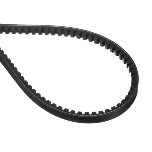 uxcell BX31 EPDM V-Belt, Raw Edge Cogged Industrial Rubber V Belt 0.67" Width x 31" Inside Circumference