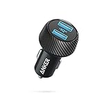 Car-Charger-Anker-30W-Dual-USB-Car-Adapter-PowerDrive-Speed-2-with-PowerIQ-20-for-iPhone-XSMaxXRX8Plus-iPad-ProMini-Galaxy-S9S8Edge-Nexus-and-More-Compatible-with-Quick-Charge-Devices