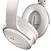 Bose QuietComfort 45 Wireless Bluetooth Noise Cancelling Headphones, Over-Ear Headphones with Microphone, Personalized Noise Cancellation and Sound, White Smoke