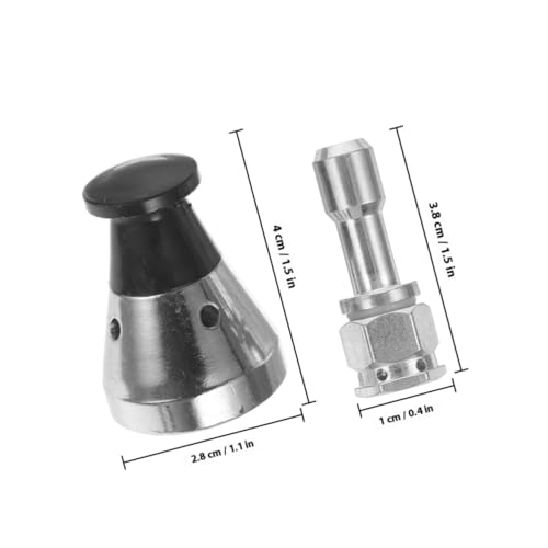 Válvulas de seguridad de sustitución para olla a presión VICASKY: válvula limitadora de presión y válvula de escape, 60 kPa, tamaño mediano, 2 piezas, para liberación de vapor y accesorios miniatura 2