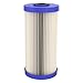 Pentair Pentek ECP20-BB Big Blue Sediment Water Filter, 10-Inch, Whole House Heavy Duty Pleated Cellulose Polyester Replacement Cartridge, 10