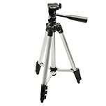 Laser Levels Tripod 1/4'' Thread, Adjustable Height 35–105cm, Lightweight Aluminum Stand with Built-in Spirit Level & Carry Bag – Compatible with Laser Levels, Cameras, Surveying Tools