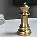 Queen Chess Piece Decoration 8 inches Resin Chess Piece Decor Chess Sculpture Ornaments for Book Shelves Office Living Room Bathroom Bedroom Table Top Chess Home Decoration