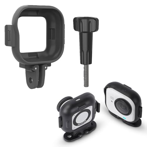 For Insta360 GO Ultra 対応 ブラケット 拡張フレーム アダプター 水平・垂直撮影ブラケット 折りたたみ式 カメラケージマウント for Insta360 GO Ultra 対応 拡張アクセサリー
