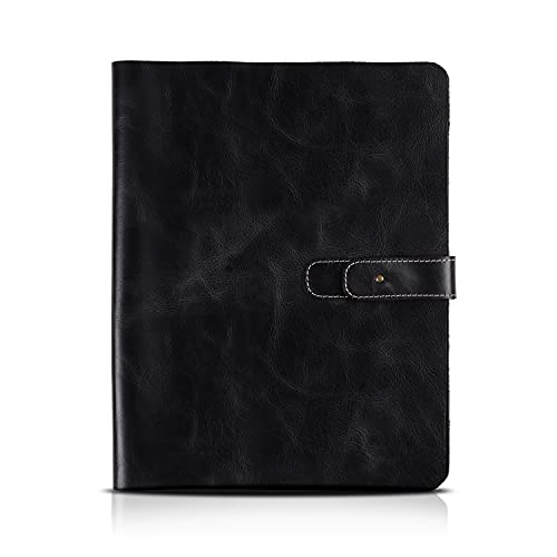 Londo Funda en Cuero para iPad Air 11, iPad Pro 11 y iPad, Estuche con Compartimentos para Tarjetas y Soporte Apple Pencil