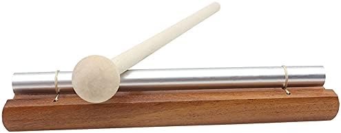 Energy Chime Bar & Wooden Mallet - Single Tone - Teachers, Meditation, Yoga, Sound Healing, etc.