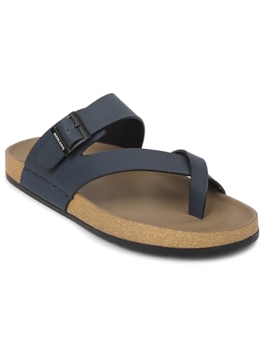 Image of Liberty Healers AOL-6 Casual Slipper For Men With PU Sole | Comfortable and Lightweight | Trendy Design | Soft Insole | Stylish Footwear and Cushioned Footbed